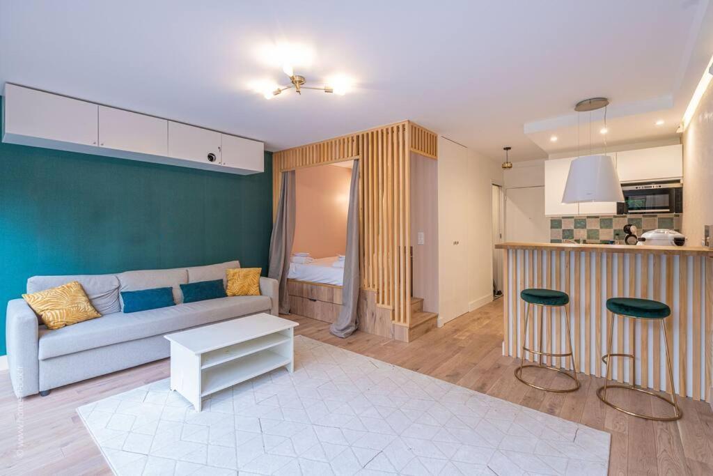 Appartement Fessart - Cozy With Private Garden Buttes Chaumont Paris